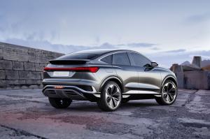 Audi Q4 Sportback e-tron Concept 2020 года 